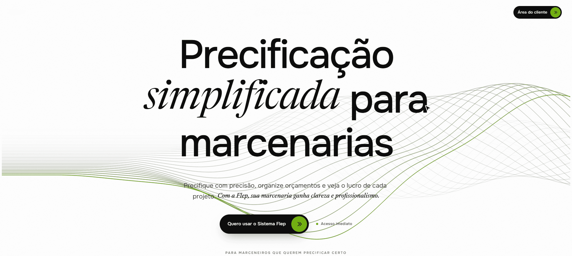 Landing page Flep